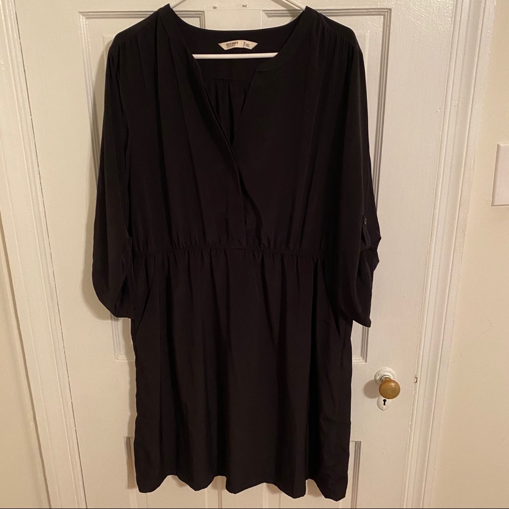 Black Silky Dress